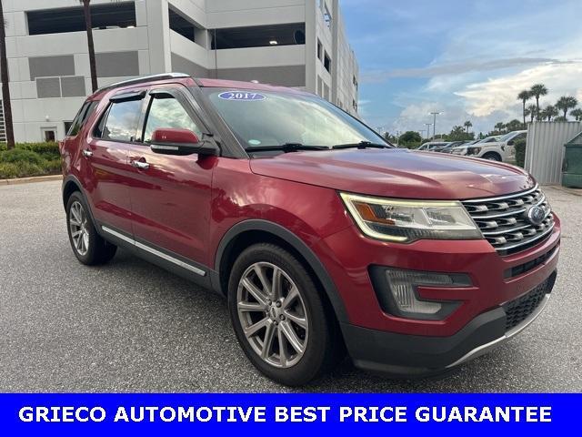 Photo of 2017 Ruby Red Metallic Tinted Clearcoat Ford Explorer