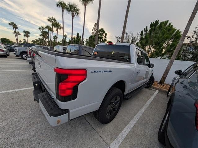 Photo of 2025 Space White Metallic Ford F-150 Lightning