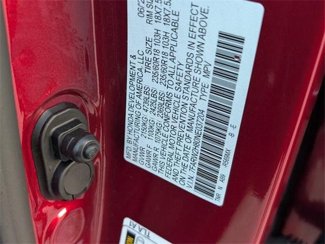 Photo of 2022 Radiant Red Metallic Honda CR-V