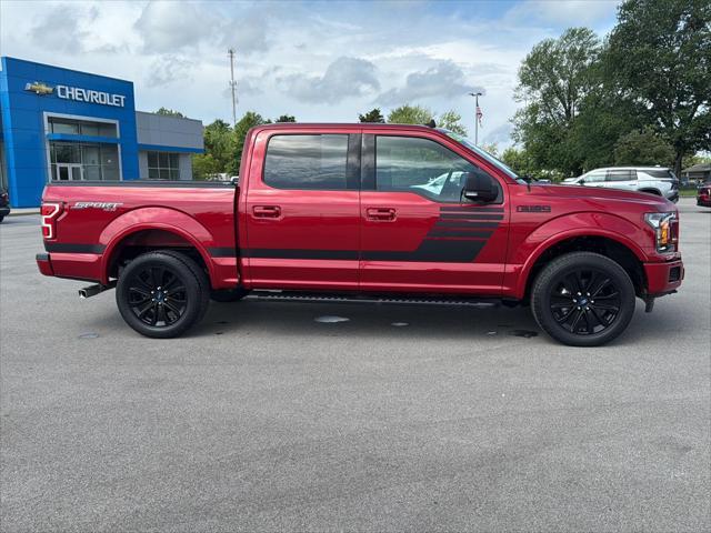 Photo of 2020 Rapid Red Metallic Tinted Clearcoat Ford F-150