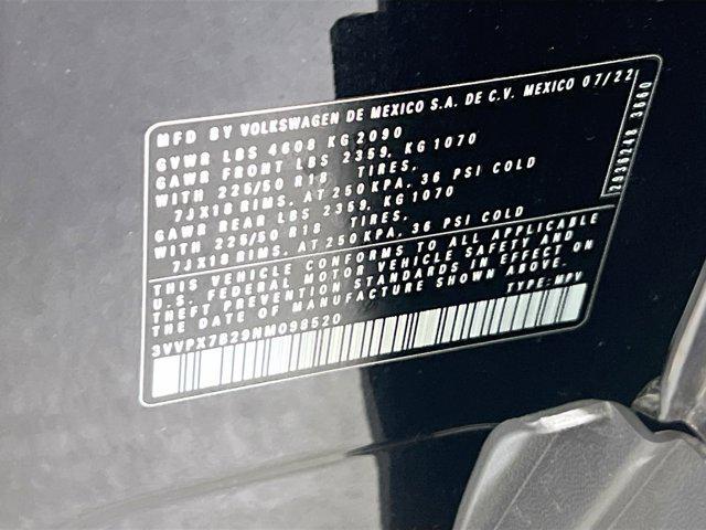 Photo of 2022 Deep Black Pearl Volkswagen Taos