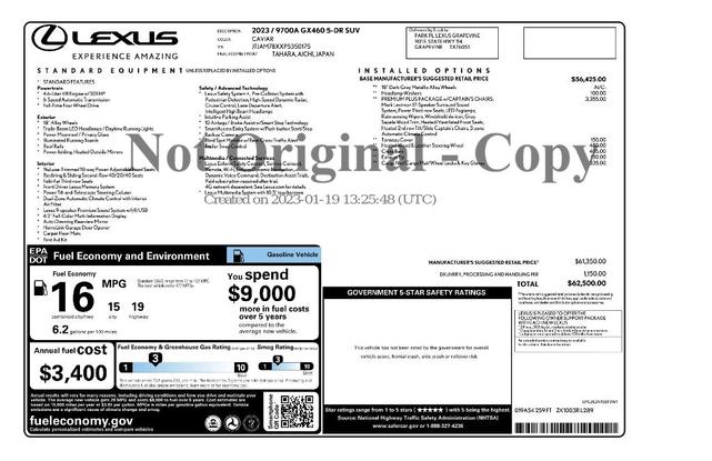 Photo of 2023 Black Lexus GX 460