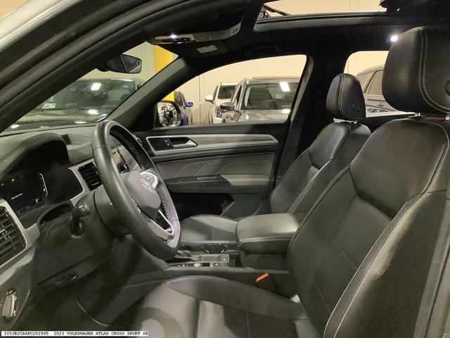 Photo of 2023 Platinum Gray Metallic Volkswagen Atlas Cross Sport