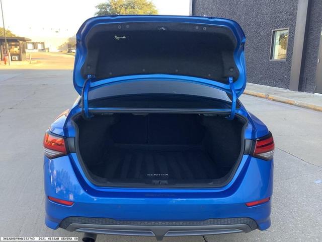 Photo of 2021 Electric Blue Metallic Nissan Sentra