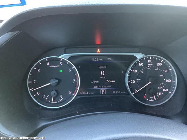 Photo of 2021 Electric Blue Metallic Nissan Sentra