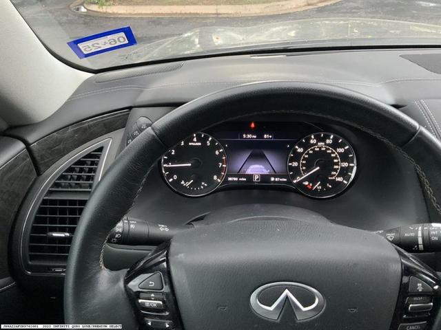 Photo of 2022 Anthracite Gray INFINITI QX80