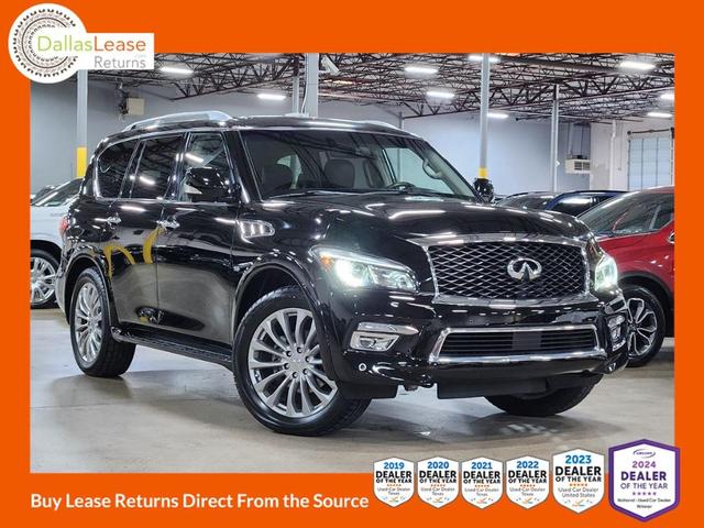 Photo of 2016 Black INFINITI QX80
