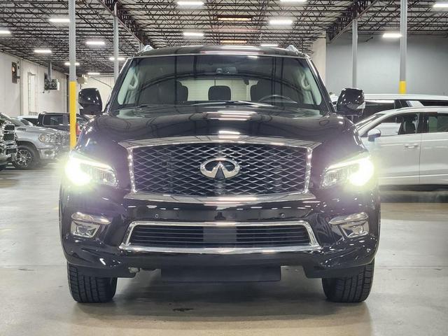 Photo of 2016 Black INFINITI QX80