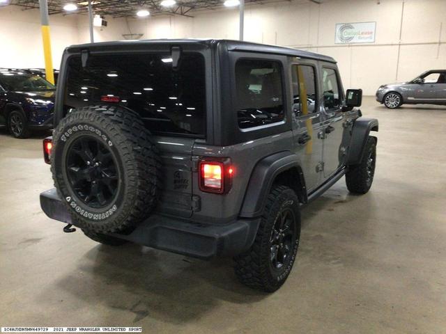 Photo of 2021 Sting Gray Clearcoat Jeep Wrangler Unlimited