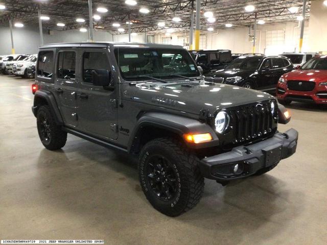 Photo of 2021 Sting Gray Clearcoat Jeep Wrangler Unlimited