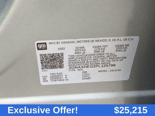 Photo of 2023 Sterling Gray Metallic Chevrolet Equinox