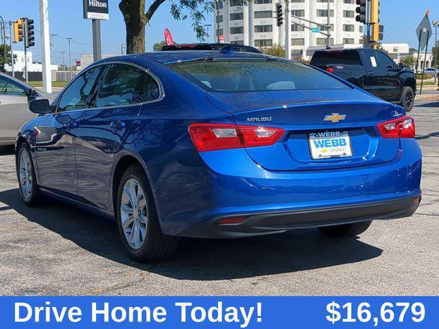 Photo of 2023 Riverside Blue Metallic Chevrolet Malibu
