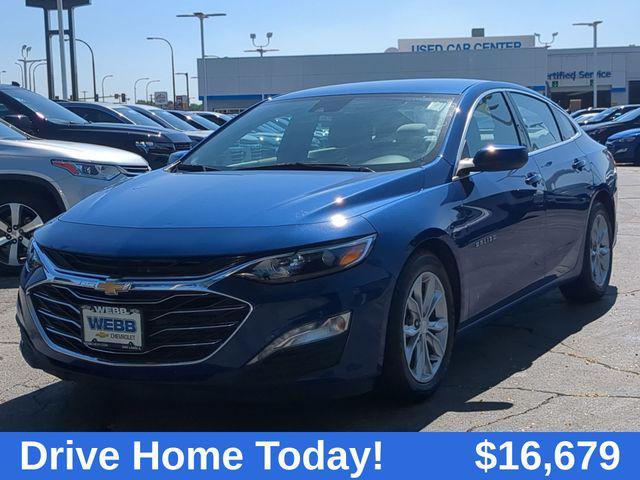 Photo of 2023 Riverside Blue Metallic Chevrolet Malibu