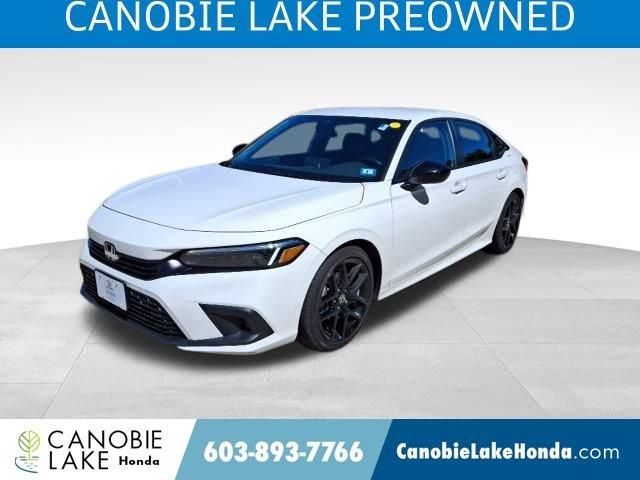 Photo of 2024 Platinum White Pearl Honda Civic
