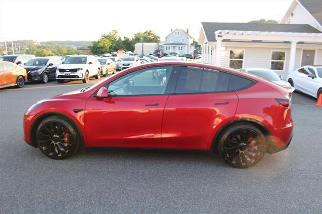 Photo of 2021 Red Multi-Coat Tesla Model Y