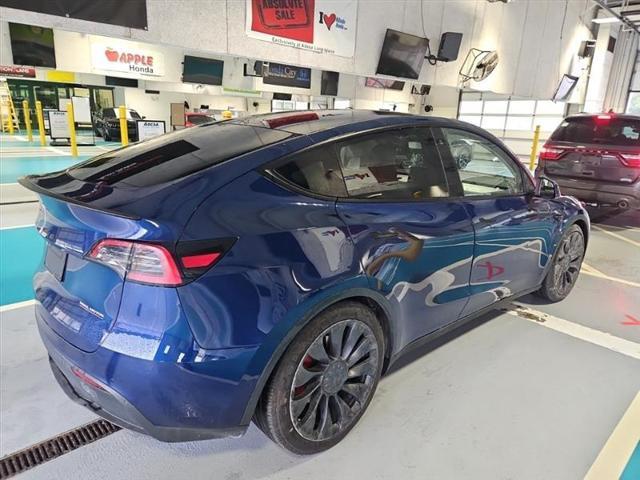Photo of 2021 Deep Blue Metallic Tesla Model Y