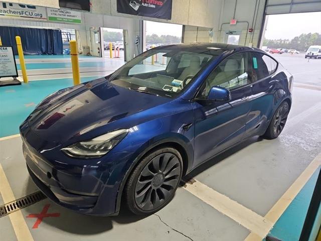 Photo of 2021 Deep Blue Metallic Tesla Model Y