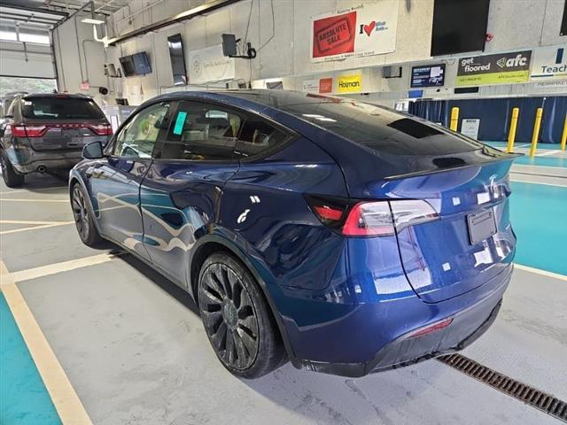 Photo of 2021 Deep Blue Metallic Tesla Model Y