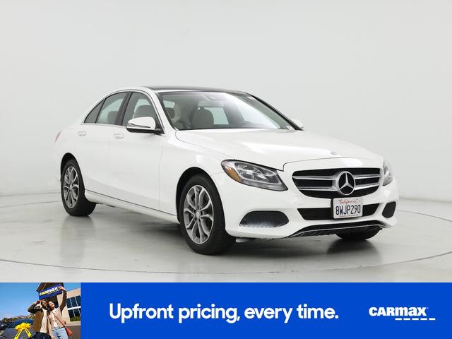 Photo of 2016 White Mercedes-Benz C-Class