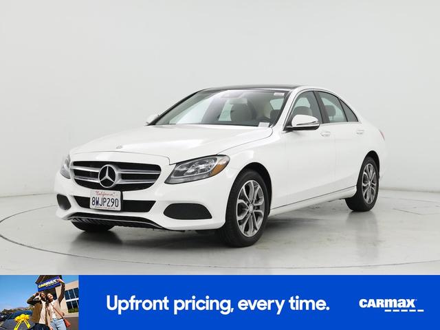 Photo of 2016 White Mercedes-Benz C-Class