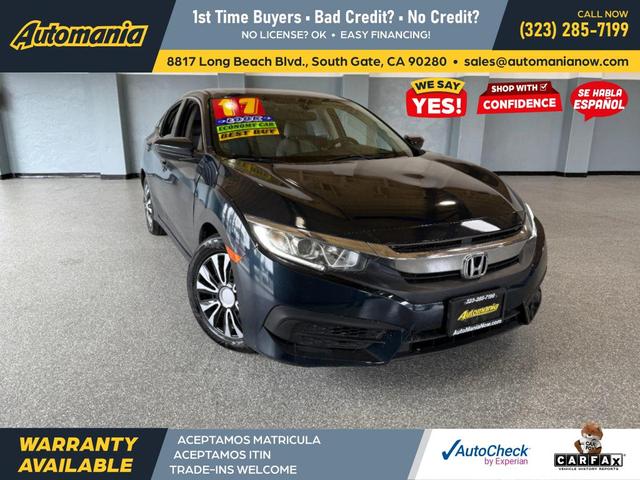 Photo of 2017 Blue Honda Civic