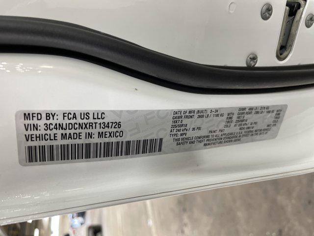 Photo of 2024 Bright White Clearcoat Jeep Compass