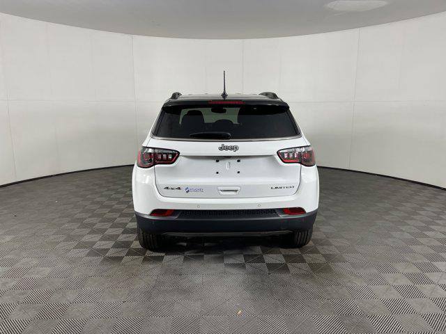 Photo of 2024 Bright White Clearcoat Jeep Compass
