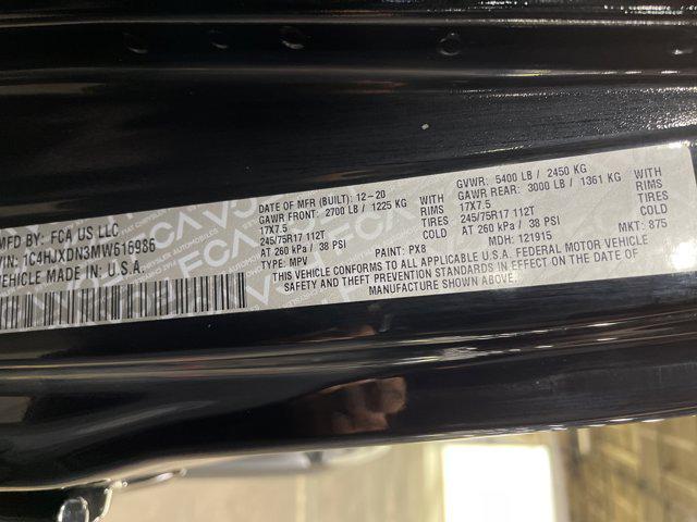 Photo of 2021 Black Clearcoat Jeep Wrangler Unlimited