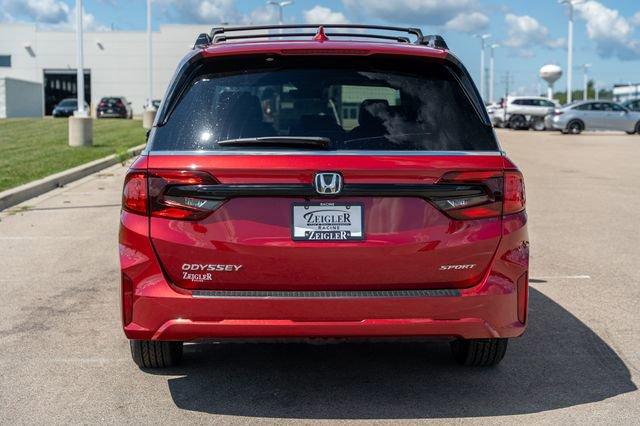 Photo of 2025 Radiant Red Metallic II Honda Odyssey