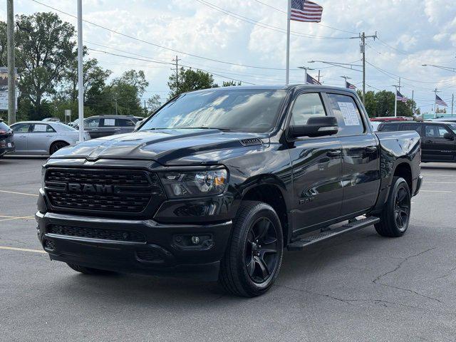 Photo of 2022 Diamond Black Crystal Pearlcoat RAM 1500