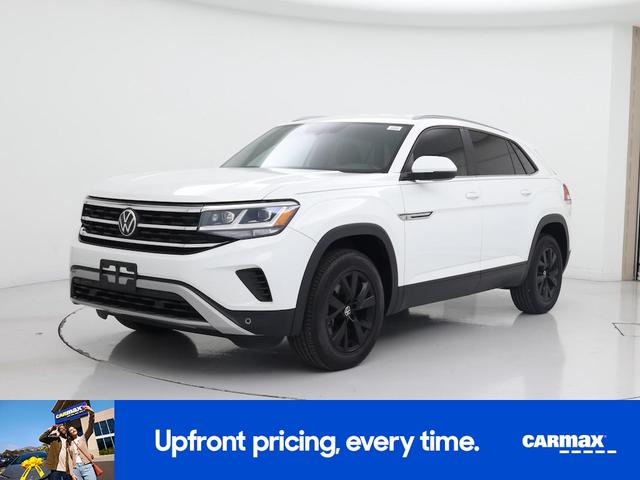Photo of 2021 White Volkswagen Atlas Cross Sport