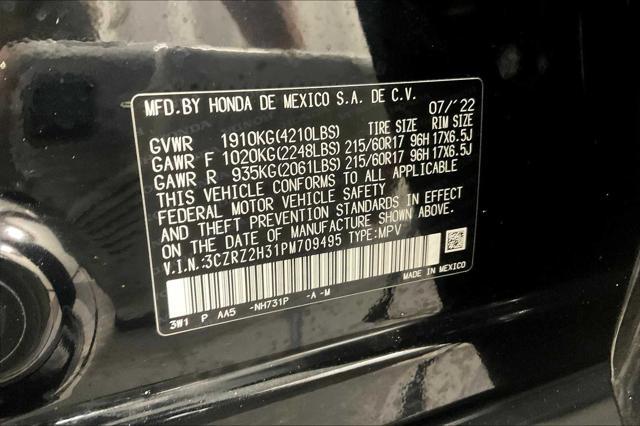 Photo of 2023 Crystal Black Pearl Honda HR-V