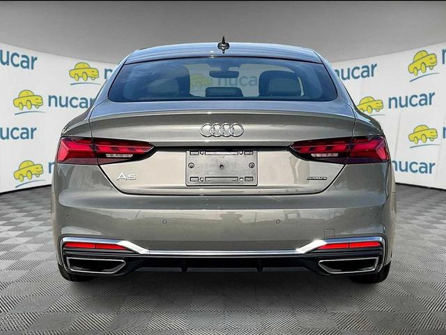 Photo of 2024 District Green Metallic Audi A5 Sportback