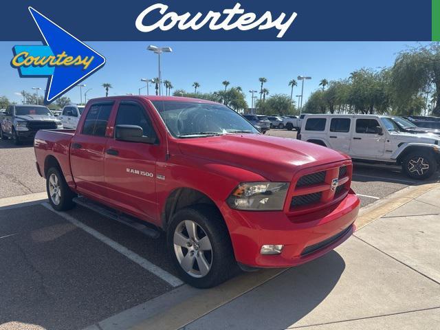 Photo of 2012 Flame Red Clearcoat RAM 1500