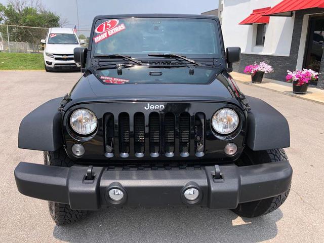 Photo of 2015 Black Jeep Wrangler Unlimited