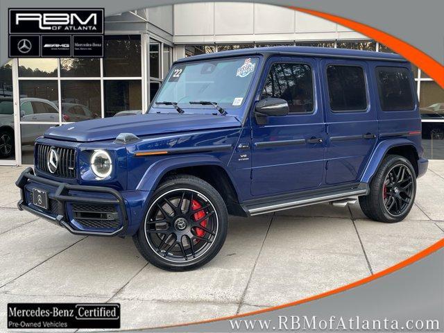 Photo of 2022 Brilliant Blue Metallic Mercedes-Benz AMG G 63
