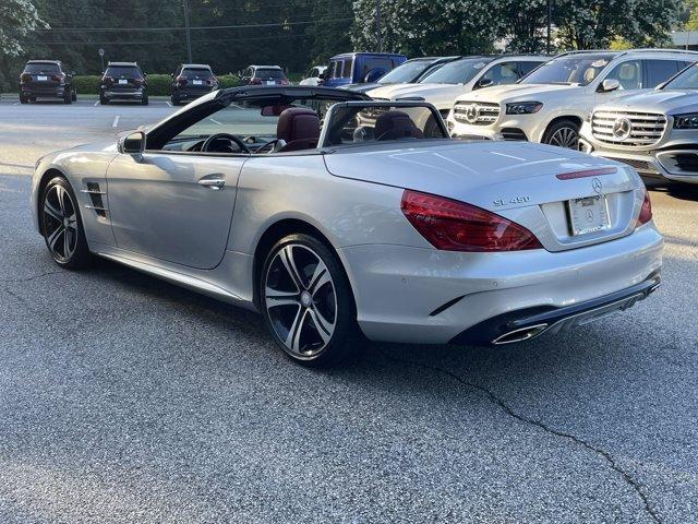 Photo of 2017 Iridium Silver Metallic Mercedes-Benz SL 450