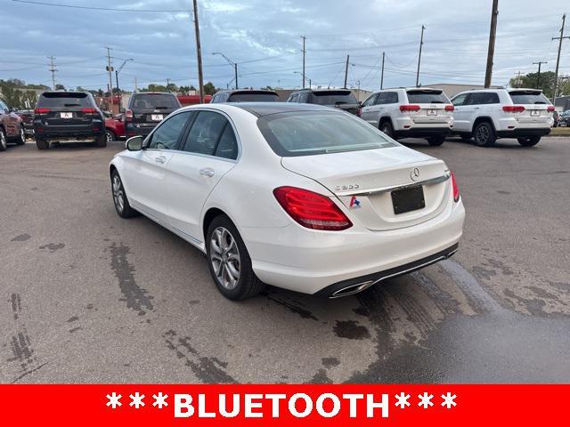 Photo of 2015 White Mercedes-Benz C-Class