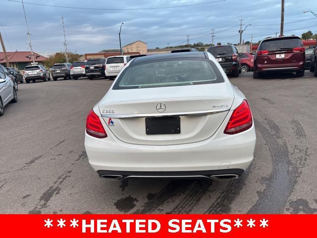 Photo of 2015 White Mercedes-Benz C-Class