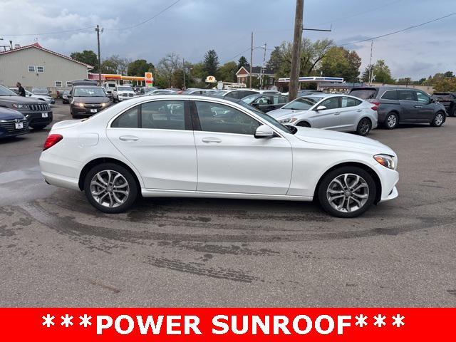 Photo of 2015 White Mercedes-Benz C-Class