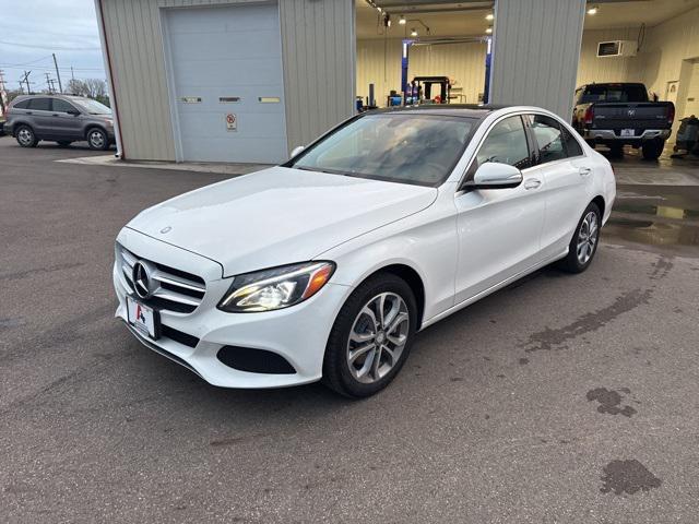 Photo of 2015 White Mercedes-Benz C-Class