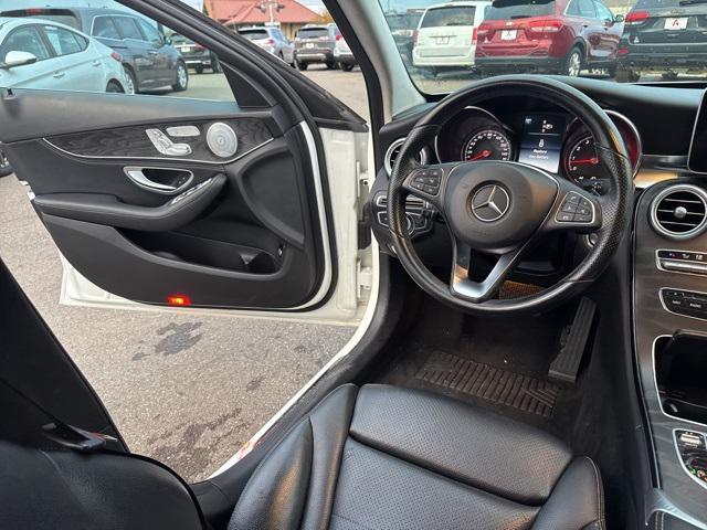 Photo of 2015 White Mercedes-Benz C-Class
