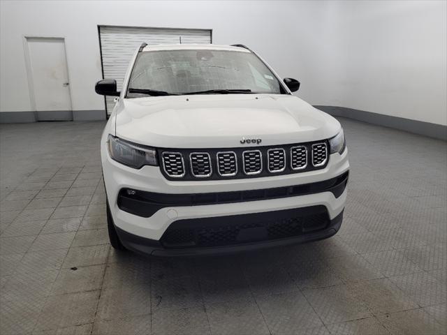 Photo of 2024 Bright White Clearcoat Jeep Compass