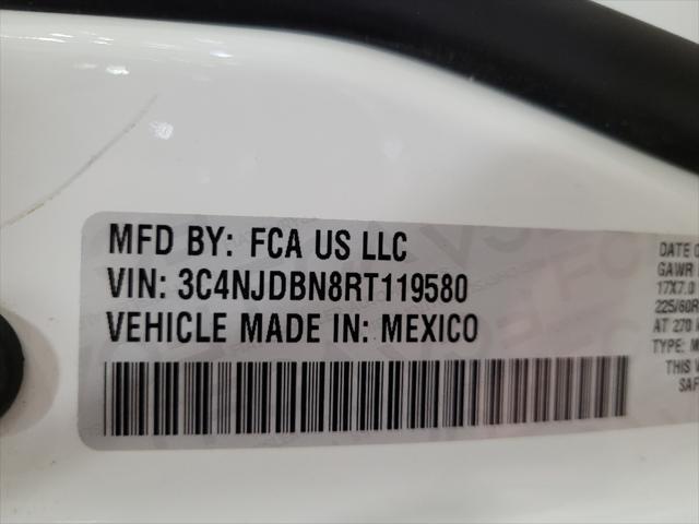 Photo of 2024 Bright White Clearcoat Jeep Compass