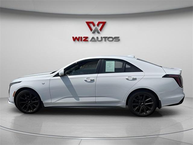 Photo of 2021 Summit White Cadillac CT4