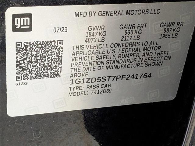 Photo of 2023 Dark Ash Metallic Chevrolet Malibu