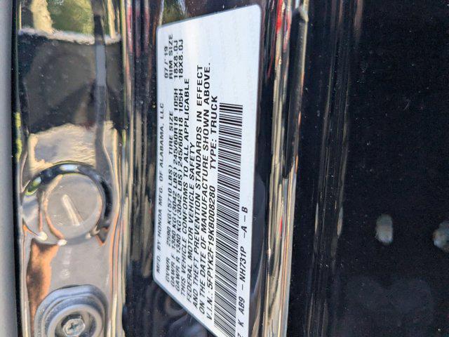 Photo of 2019 Crystal Black Pearl Honda Ridgeline
