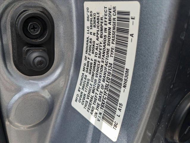Photo of 2020 Lunar Silver Metallic Honda Civic