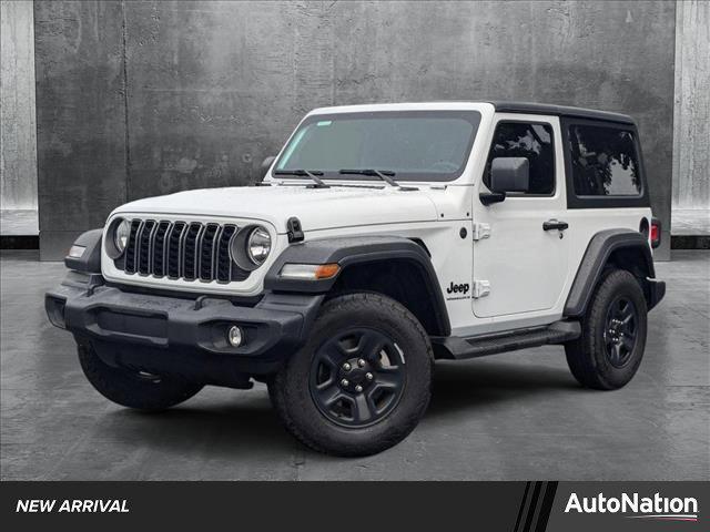 Photo of 2025 Bright White Clearcoat Jeep Wrangler