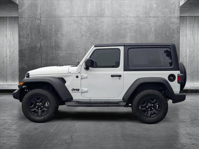 Photo of 2025 Bright White Clearcoat Jeep Wrangler